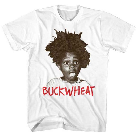 Buckwheat Buckwheat White Adult T-Shirt - Picture 1 of 4